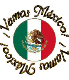 Messages Spanish Vamos México Bandera 