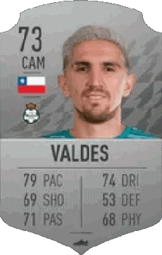 Multimedia Vídeo Juegos F I F A - Jugadores  cartas Chile Diego Valdés 