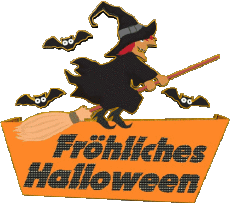 Messages Allemand Fröhliches Halloween 04 