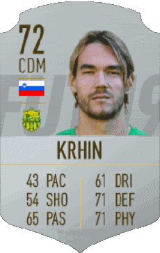 Multi Media Video Games F I F A - Card Players Slovenia Rene Krhin 