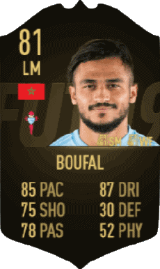 Multimedia Videospiele F I F A - Karten Spieler Marokko Sofiane Boufal 