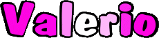 Vorname MANN - Italien V Valerio 