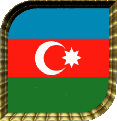 Banderas Asia Azerbaiyán Plaza 