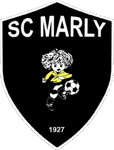Sports FootBall Club France Logo Grand Est 57 - Moselle SC Marly 