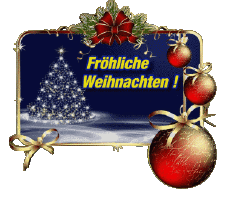 Messages Allemand Fröhliche  Weihnachten Série 08 