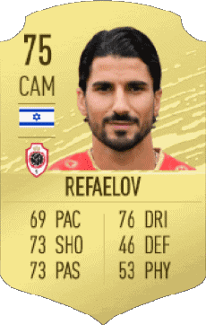 Multimedia Videospiele F I F A - Karten Spieler Israel Lior Refaelov 