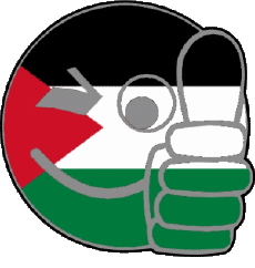 Bandiere Asia Palestina Faccina - OK 