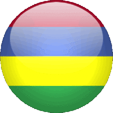 Flags Africa Mauritius Round 