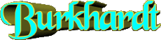 Vorname Mann - Deutschland B Burkhardt 