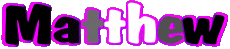 Prénoms MASCULIN - UK - USA M Matthew 