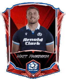 Sports Rugby - Players Scotland Team 2025 Matt Fagerson 