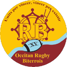 Sport Rugby Club Frankreich Logo Dept 34 Beziers Cers Portiragnes Occitan XV 