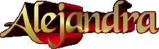 Nome FEMMINILE - Spagna A Alejandra 