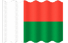 Flags Africa Madagascar Waving 