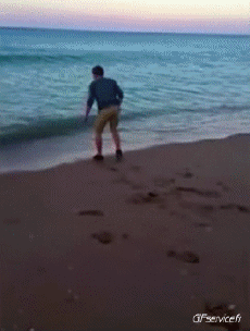 Humor -  Fun Places Por el mar 