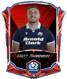 Sports Rugby - Players Scotland Team 2025 Matt Fagerson 