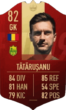 Multimedia Vídeo Juegos F I F A - Jugadores  cartas Rumania Ciprian Tatarusanu 