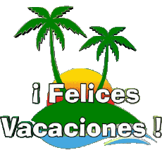 Nachrichten Spanisch Felices Vacaciones Transparenter Hintergrund 01 