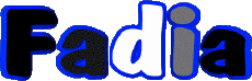 Nombre FEMENINO - Magreb Musulmán F Fadia 