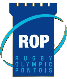 Sports Rugby Club France Logo Dept 17 R.O.P Pontois 