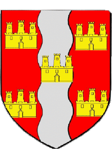 Blasone-Bandiere Francia Dipartimenti - Città 86 Vienne 