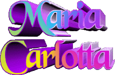 Vorname WEIBLICH - Italien M Zusammengesetzter Maria Carlotta 