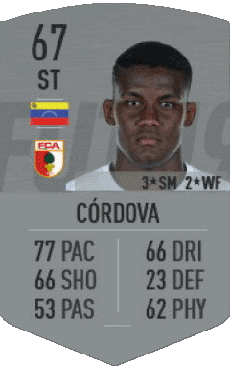 Multimedia Videogiochi F I F A - Giocatori carte Venezuela Sergio Córdova 