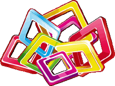 Messages English Happy Birthday Abstract - Geometric Transparent Background 017 