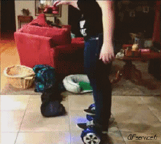 Humor -  Fun MENSCHEN Hoverboard Fail 01 