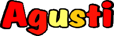 Prénoms MASCULIN - Espagne A Agusti 