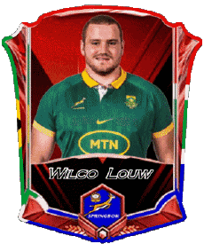 Sport Rugby - Spieler Südafrika Team 2025 Wilco Louw 