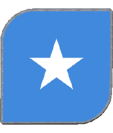 Drapeaux Afrique Somalie Carré 