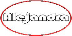 First Names FEMININE - Spain A Alejandra 