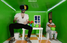 Humor -  Fun MENSCHEN Illusionen - Proportionen Serie 01 