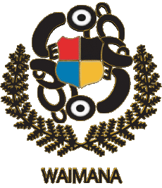 Deportes Rugby - Clubes Mundo - Logotipo Nueva Zelanda W Waimana RC 
