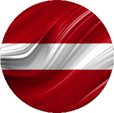 Fahnen Europa Lettland Runde 