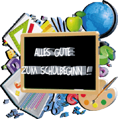Messages Allemand Alles Gute zum Schulbeginn Fond Transparent 002 