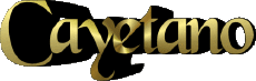 Nome MASCHIO - Spagna C Cayetano 