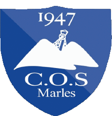 Deportes Fútbol Clubes Francia Hauts-de-France 62 - Pas-de-Calais COS Marles-les-mines 