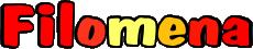 First Names FEMININE - Italy F Filomena 