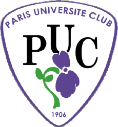 Sport Rugby Club Frankreich Logo Dept 75 P.U.C Paris Université Club 