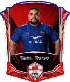 Sport Rugby - Spieler Frankreich Team 2025 Tevita Tatafu 