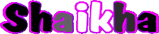 Vorname WEIBLICH - Maghreb Muslim S Shaikha 