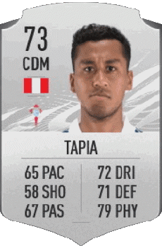 Sports F I F A - Joueurs Cartes Pérou Renato Tapia 