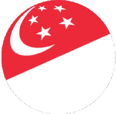 Banderas Asia Singapur Esfera - Cubo 