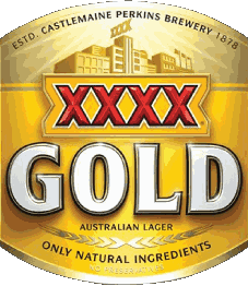 Getränke Bier Australien Xxxx-Gold-Castelmaine 