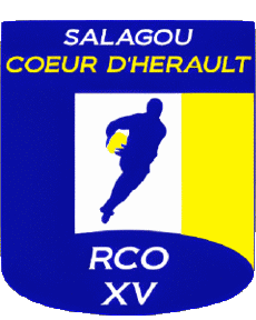 Sports Rugby Club France Logo Dept 34 RC Olympique Salagou Coeur d'Herault 