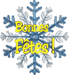 Mensajes Francés Bonnes Fêtes (Noël) Serie 18 