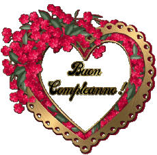 Messages Italien Buon Compleanno Cuore 003 