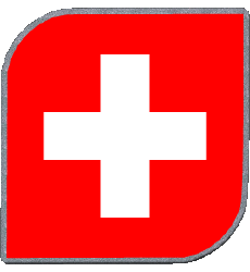 Banderas Europa Suiza Plaza 